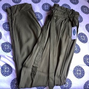 Olive green joggers